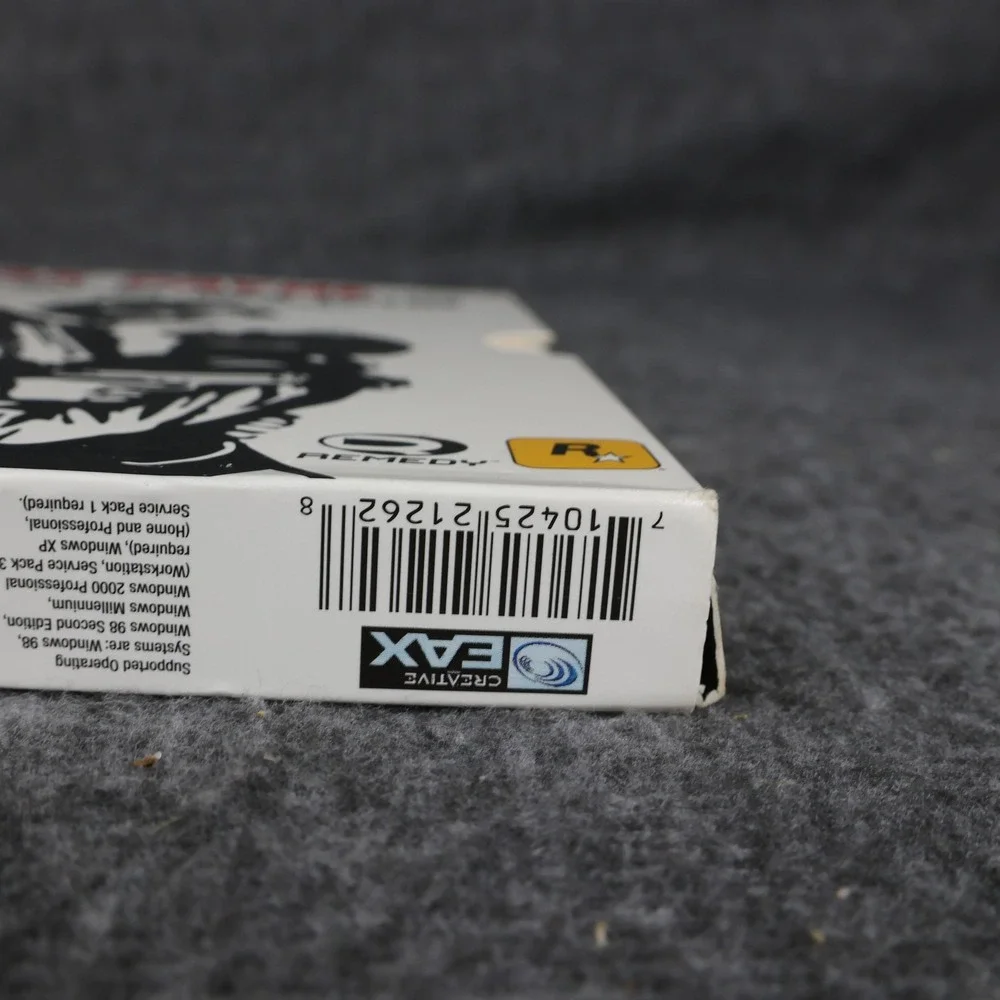 Max Payne 2 The Fall Of Max Payne PC CD-ROM Game Rockstar Games 2 Disc Manual
